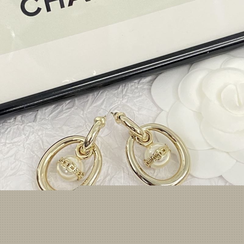 Ch*el earrings